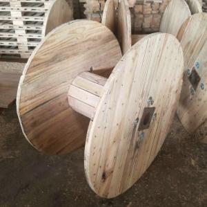 Cheap Large Dried Giant Wood Spool Collapsible Wooden Cable Wheel wholesale