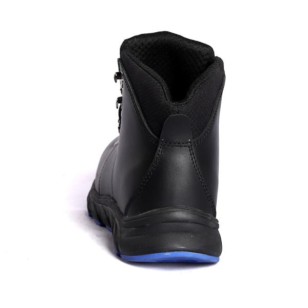 Anti Slip MD Sole Material for Durable and Slip-resistant Footwear Genuine Leather Safety Boots for Men