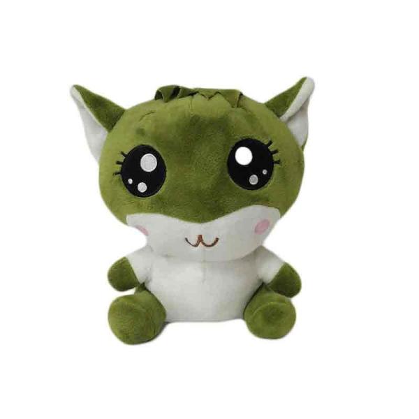 Cute PP Cotton Green Cat Toy Detective Soft Cuddly Toy Children Gift