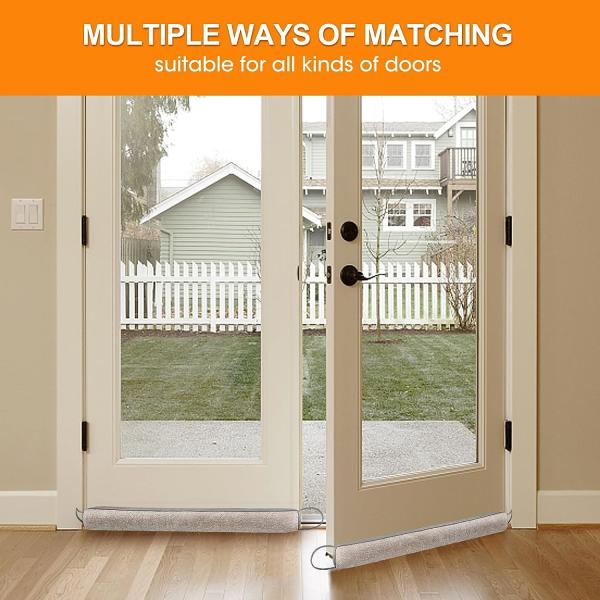 Polyester Gravel Under Door Sound Draft Stopper Soundproof 100cm