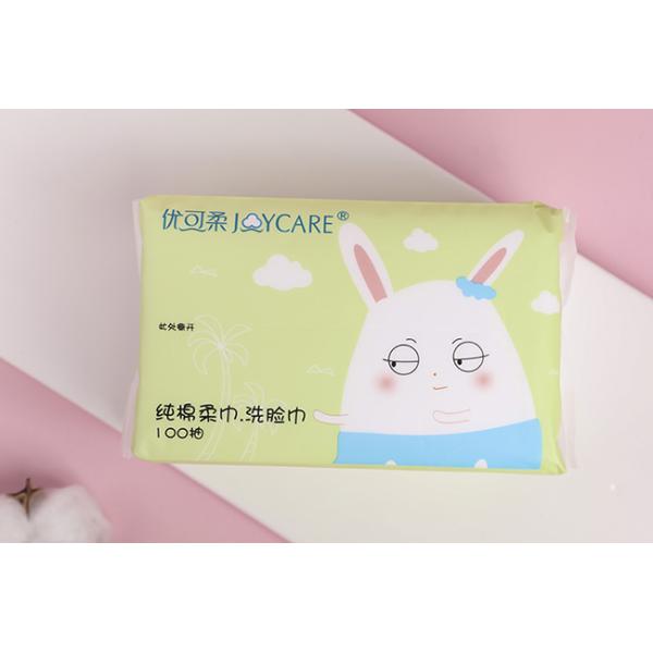 Boxed Dry Facial Tissue Towel Cleaning Non Woven Soft Comfortable Touch