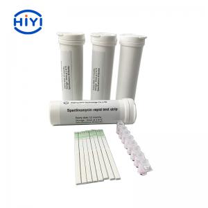 China Spectinomycin Rapid Test Strip In Dairy Milk Products on sale