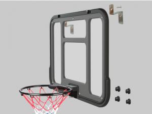 Cheap PC Basketball Board And Ring Mini Customize Mini Kid Basketball Hoop Backboard wholesale