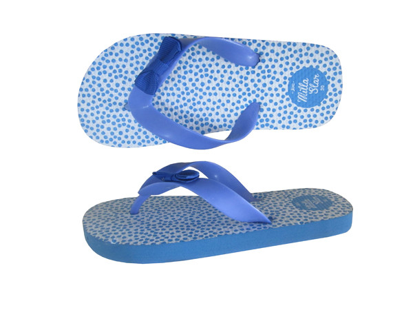 V strap full color printed Women Flip flops thongs slipers manufacturers