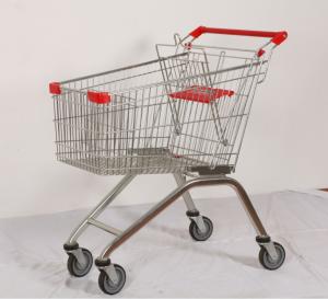 Cheap Competitive Price foldable metal European shopping trolley for supermarket wholesale