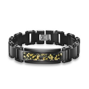 Cheap Luxury and Unique Flower Men Stainless Steel Watch Chain Bracelet wholesale