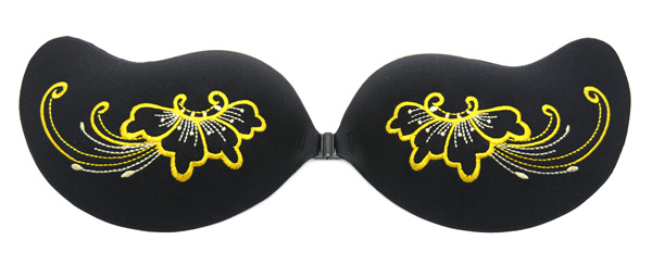 Strapless padded invisible multi-way freebra silicone adhesive bra