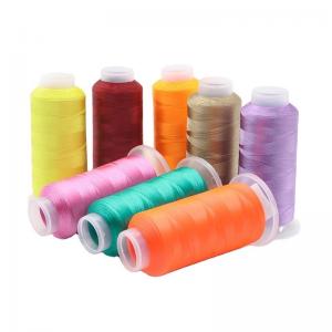 Cheap 120D/2 5000y Silk Embroidery Thread The Best Choice for T-shirt Embroidery Machines wholesale