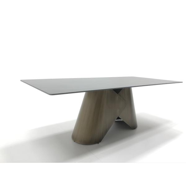 Exclusive Villa High End Quality Dining Table Set Rectangular Marble Premium Dining Table