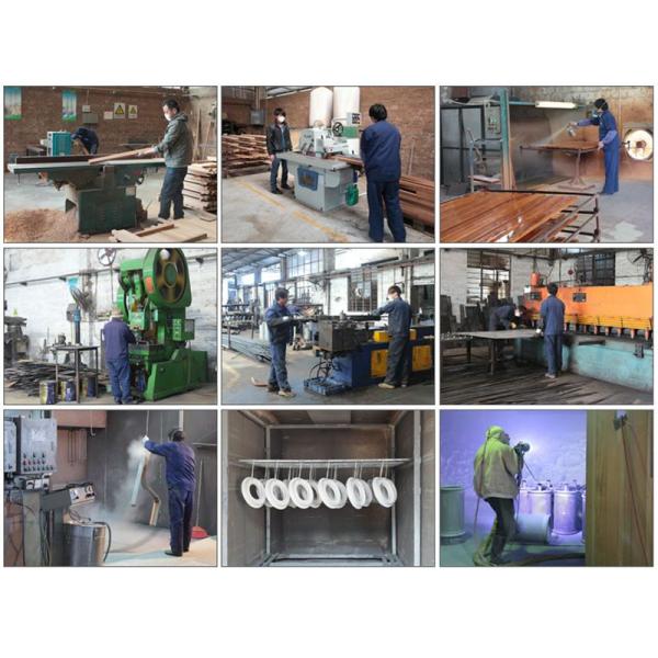 Outdoor Metal Tree Guards Powder Coated Steel Pipe Material For Garden Fence