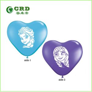 Cheap Pearlized Heart Balloons latex cartoon shaped balloons wholesale