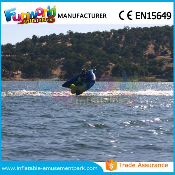 0.9mm PVC Tarpaulin Manta Ray Water Toys Flying Water Boat Inflatable Raft Boat