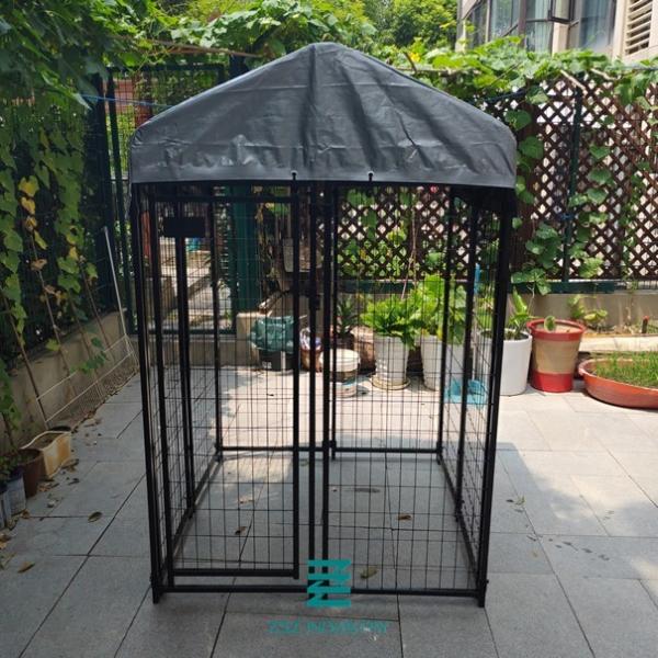 Sqaure Tube Frame Powder Coated Wire Mesh Panels / Welded Wire Fencing Panels