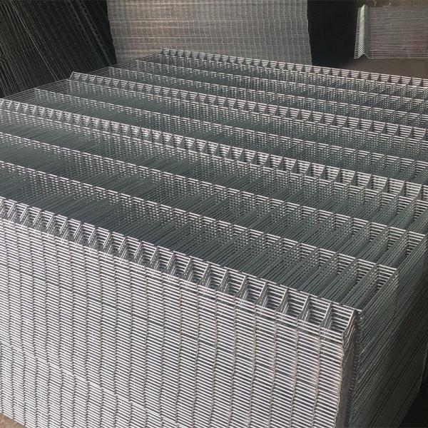 Wire Fence Square Hole Galvanised Weld Mesh Panels 2x4
