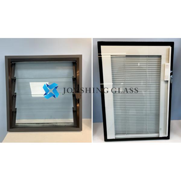 Aluminum louvered glass window Customized Aluminum Louvered Glass Window Thickness Size Shape