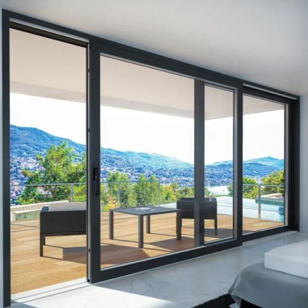 Thermal Break Lift And Slide Doors With 1.4mm Aluminum Wall Thickness