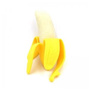 China Plush Interactive Banana Squeaky Toy For Big Dogs Home Alone on sale