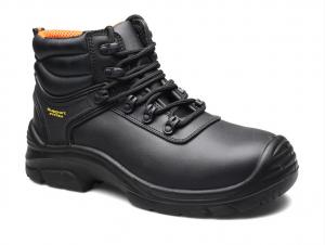 Cheap European Standard Genuine Leather Waterproof Anti-Smashing And Anti-Piercing Safety Shoes wholesale