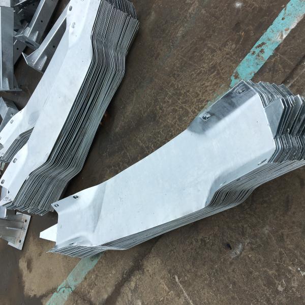 Highway Guardrail Steel Buffer End Galvanized Powder Coated Certified by ISO9001 2000
