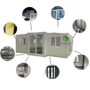 Outdoor Expandable Container Homes Moisture Proof And Heat Insulating