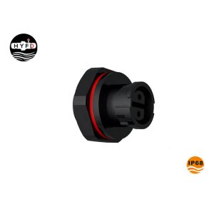 China M16 Nylon PA66 6 Pin Panel Mount Connector on sale