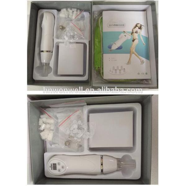 Diamond microdermabrasion machine for removal the aging keratin