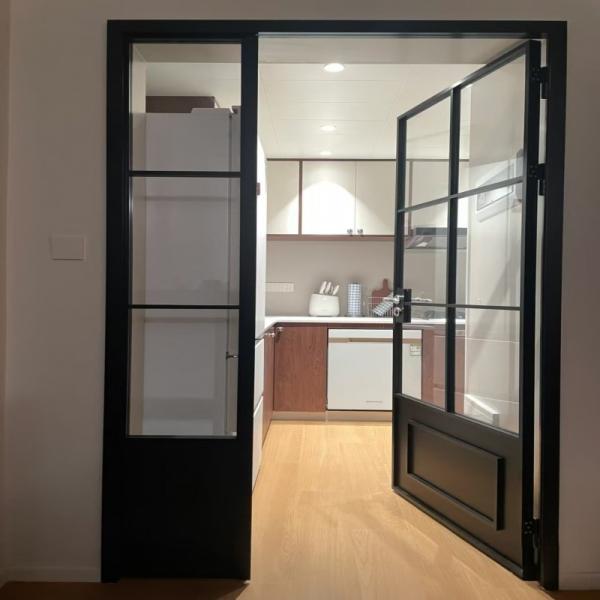 Wholesale Exterior Aluminum Casement Door Interior Door With Superior Air Tightness