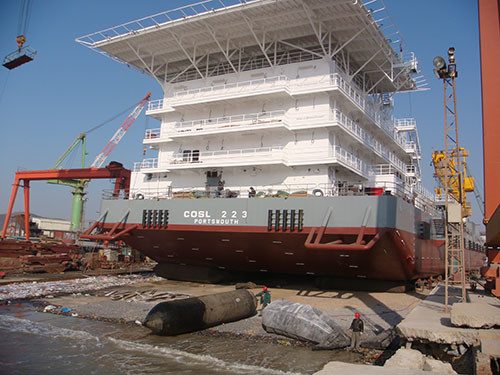 10 Layer Marine Salvage Airbags Explosion Proof Ship Launching Airbags