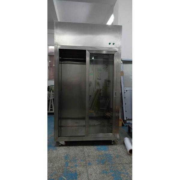 Class 100 Laminar Flow Clean Wardrobe / Clean Locker 304 SS For Clean Room Suit