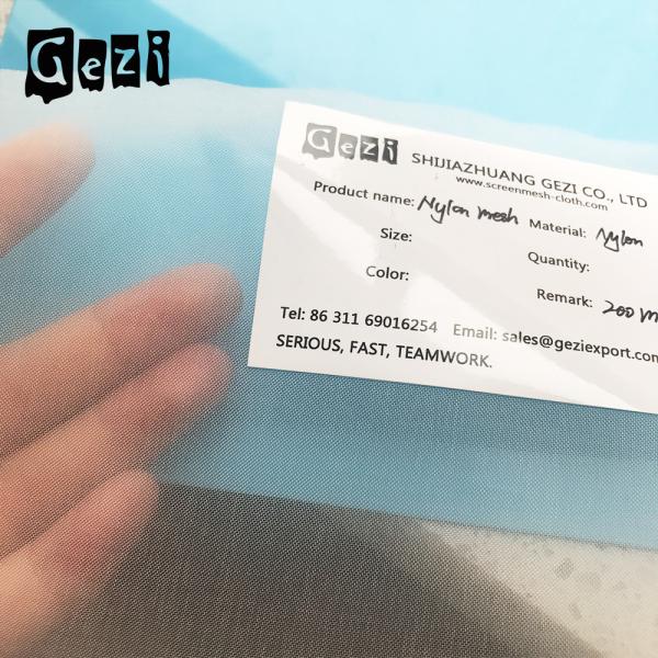 Screen Printing Nylon Filter Mesh 100% Monofilament 1.27m * 50m