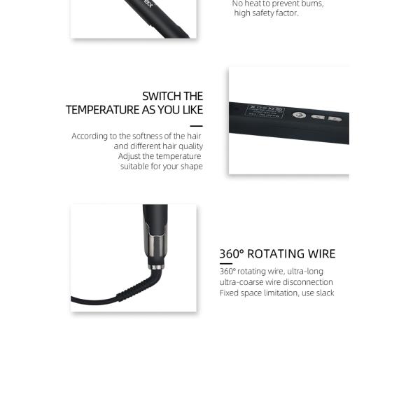 65w Flat Iron Hair Straightener Automatic Power Off For Commercial