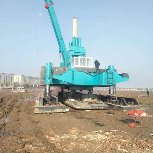High Efficiency No Pollution Construction Piling Machine ZYC150 High Piling Speed With Color Customized
