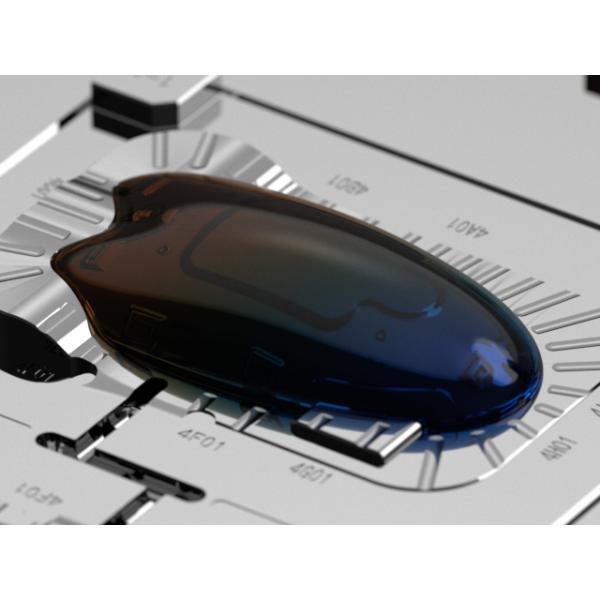 OEM /ODM : Coustom electronic enclosures mold / Transparent Beauty Instrument Upper Housing (1*8) No.24311-B