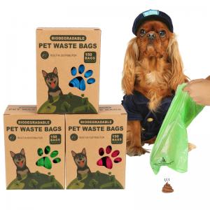 Cheap HDPE EPI D2W Eco Friendly Dog Waste Bags Customized Roll Design wholesale