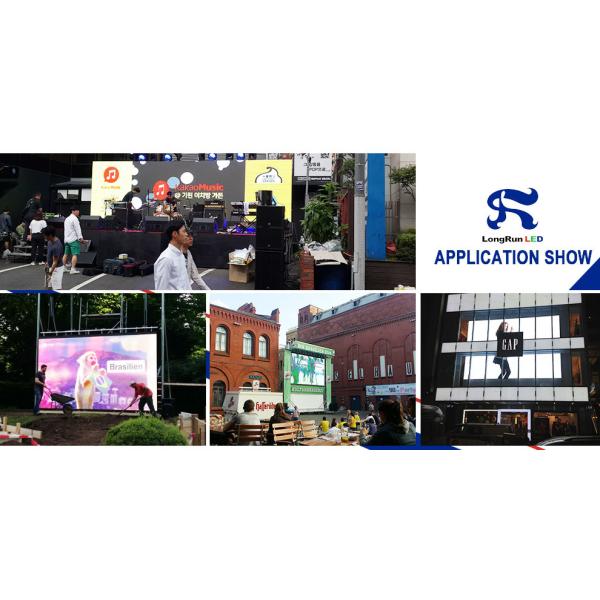 Full Color P16 Outdoor Led Display , Front Maintenance Led Screen Panel