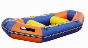 China Mixed Colors Inflatable River Raft 300cm PVC Pontoon Drift Boats For Kids Fun on sale