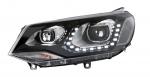 Black Housing LED Car Headlights / Hid Led Headlights Easy Installation