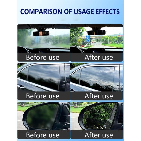 Quick Drying Car Glass Oil Film Cleaner Spray 500ml For Windows And Mirrors