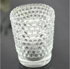 China clear crystal mini flower shaped birthday candle stand on sale