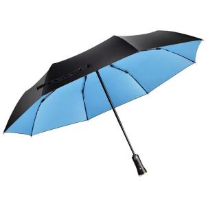 China Automatic Open close Pongee 3 Fold Umbrella Dia38 with USB Music Player on sale