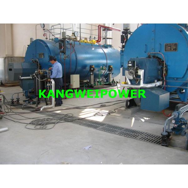 Water Tube Fuel Industrial Steam Boilers Horizontal Style 30T - 50T OEM