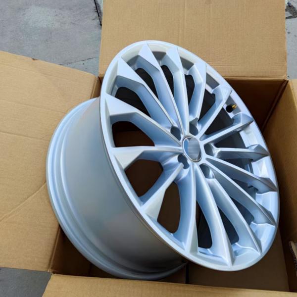 Light Cast 66.5 Hole 5x112 19 Inch Wheels Grey Multi Spokes For Audi A8 D5