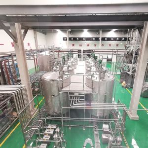 5000LPH PLC Control Dairy Processing Plant , Milk Powder / Fresh Milk Processing