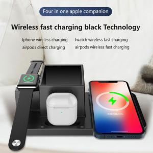 Cheap 4-In-1 Multifunctional Wireless Charger 15W Fast Magnetic Charger Stand With Pen Holder wholesale