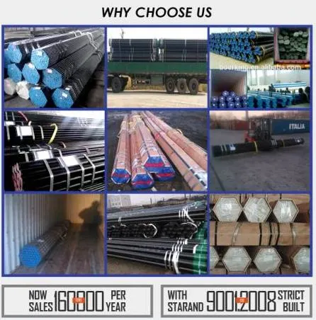 Free Sample Carbon Steel Pipe with Natural Black Surface and Anti-corrosion Oil