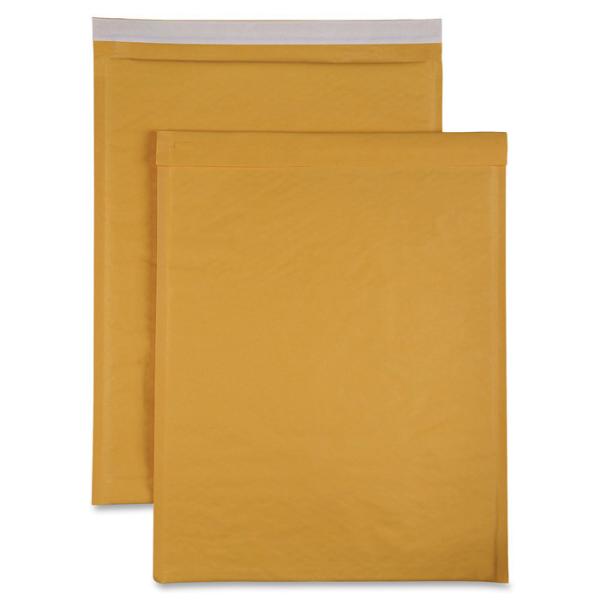 Lightweight Oil Resistant Brown 6x10 Kraft Bubble Mailers opp film outside easy to tear