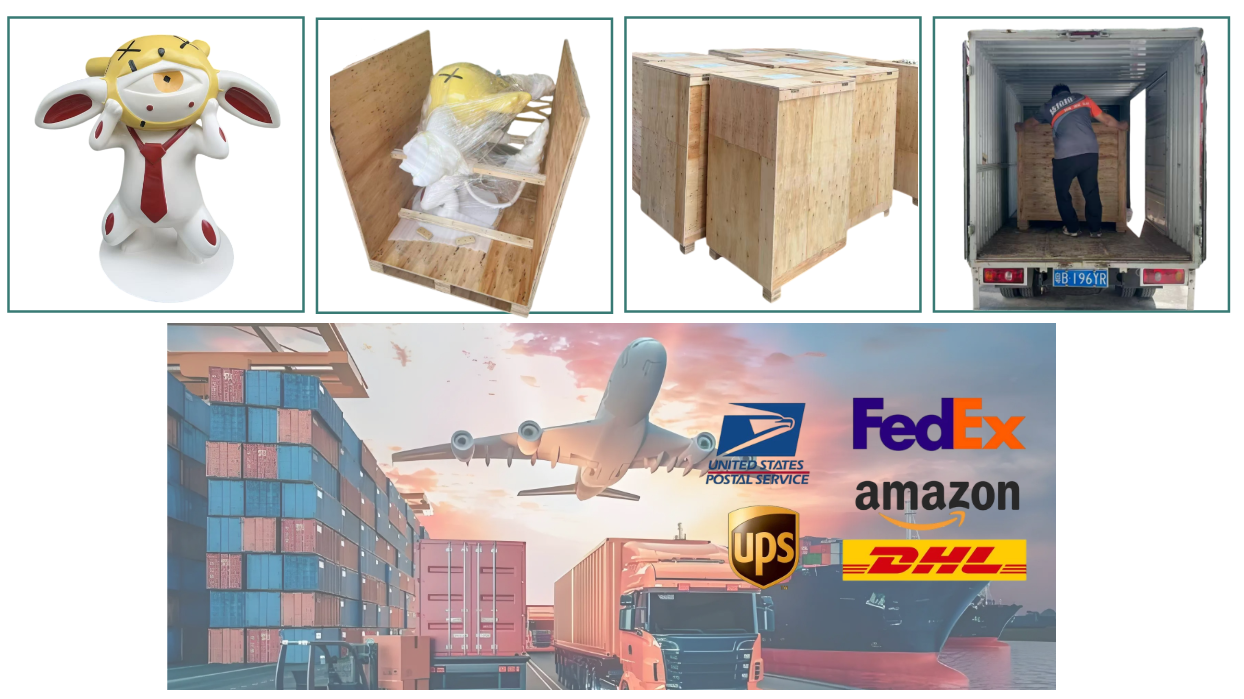 FRP art sculpture "Heart to Heart" with modern art design style for placement in public space art.