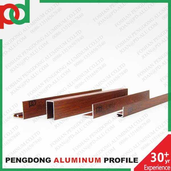 Customizable Extrusion Technology Manufacture Aluminium Profiles For Glass Door Kitchen Cabinet Wardrobe MDF Melamine