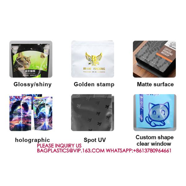 Tamper Evident Pinch And Slide Exit Matte Mylar Bags, Smell Proof, Pouch Exit Packages