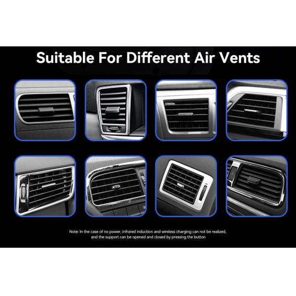 ESSAGER T11 Series Wireless Car Charger Holder Wireless Charging Phone Stand 5V/2A